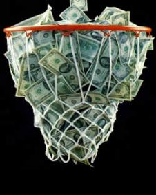 money-basketball-hoop